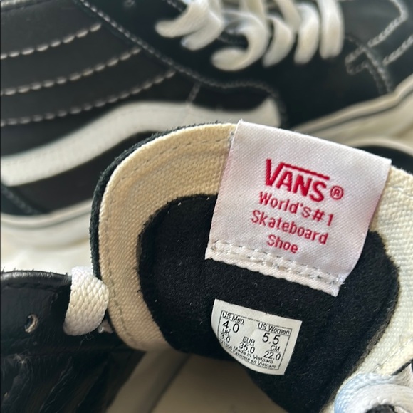 Vans Sk8-Hi Shoe - Youth Size 4/Womens 5.5 - Picture 6 of 7